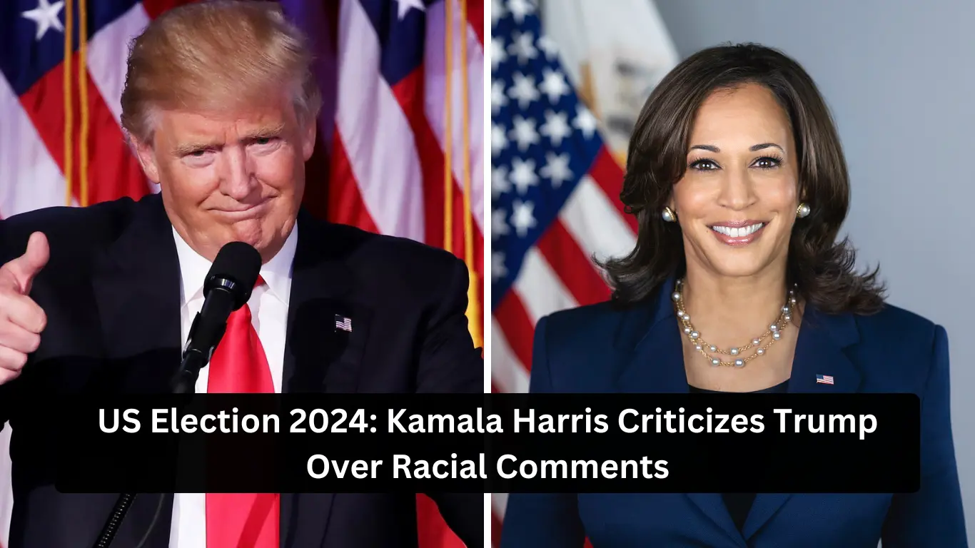 US Election 2024: Kamala Harris Criticizes Trump Over Racial Comments