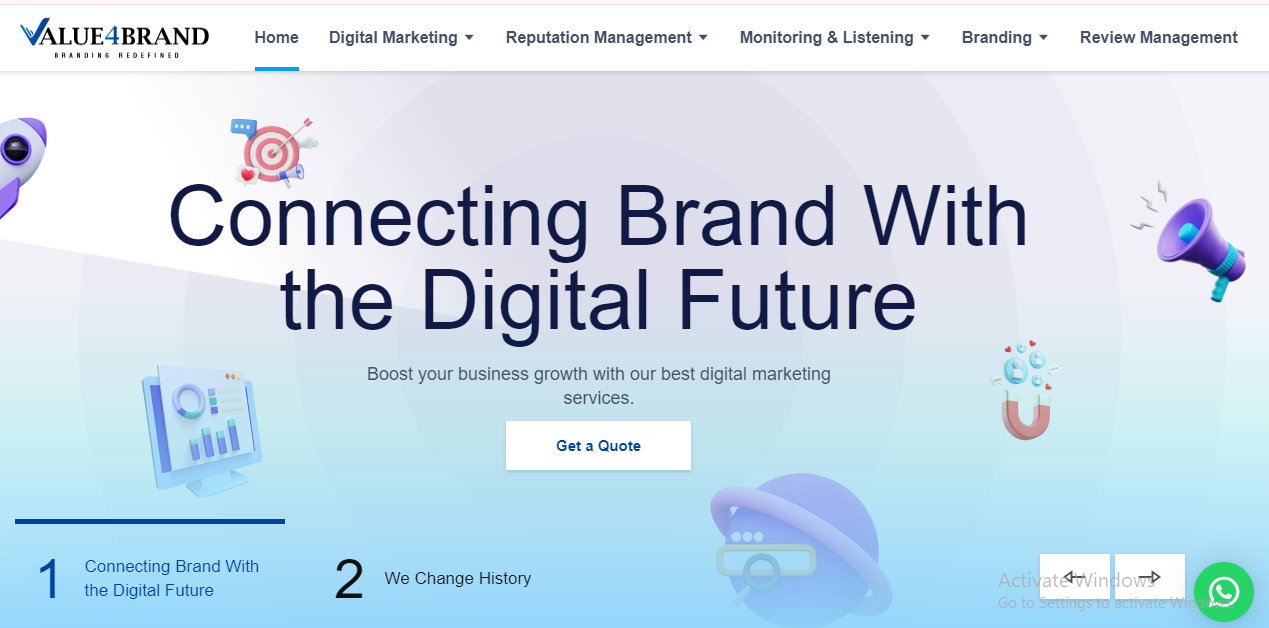 Value4Brand Digital marketing company in Delhi